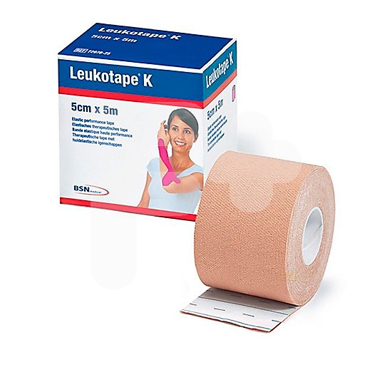 Leukotape k beige 5 cm x 5 cm