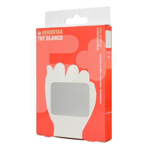Interapothek apósitos tnt 7,5x10cm 5uds