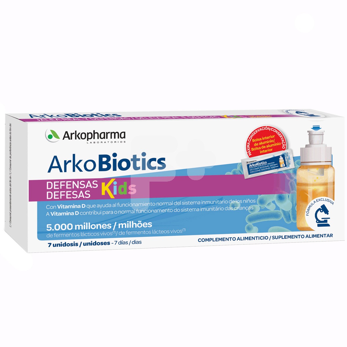 ARKOBIOTICS DEFENSAS NIÑOS 7 DOSIS