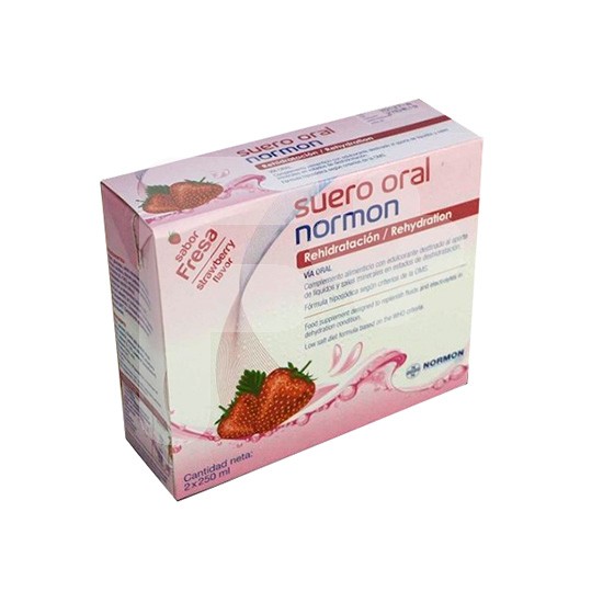 SUEROORAL NORMON FRESA 2 BRICKSX250ML