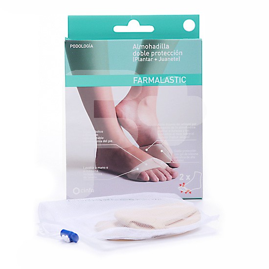 ALMOHADILLA FARMALASTIC DOBLE PROT. T/MD