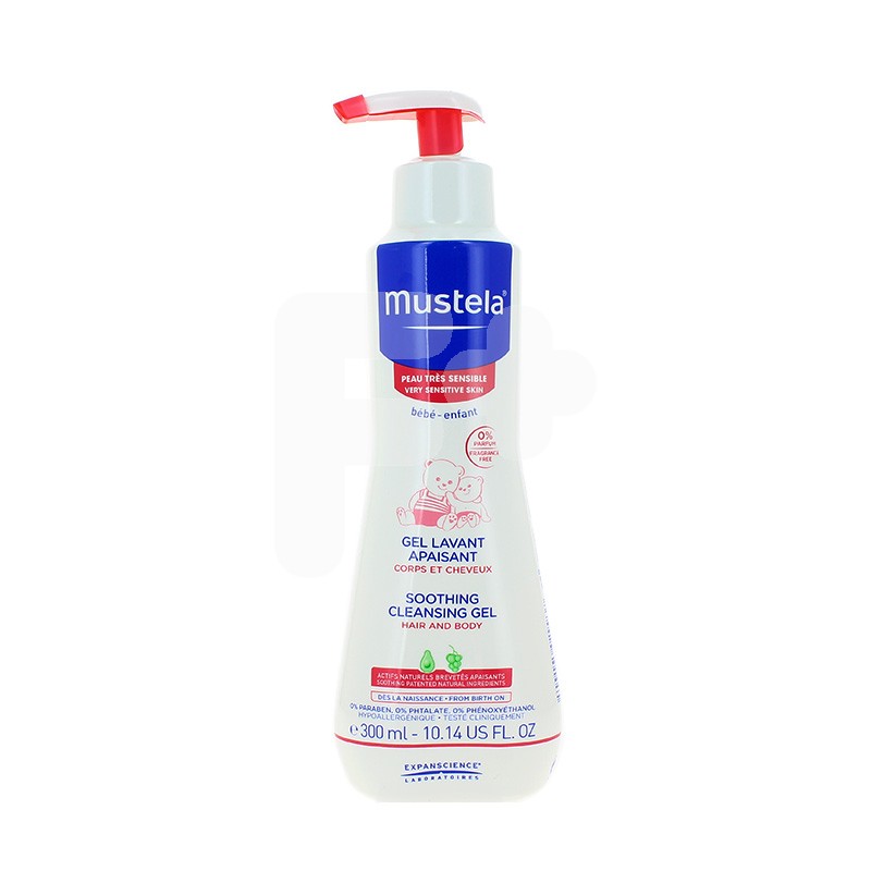 Mustela Gel de baño confort 300ml
