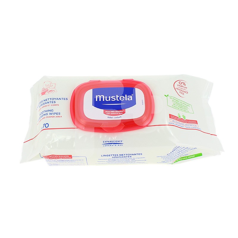 Mustela Toallitas Limpiadoras  confort 70uds