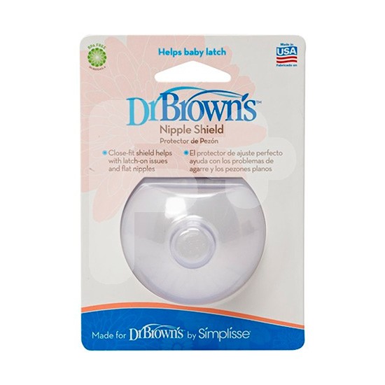 Dr.Brown's pezonera silicona simplisse 2uds