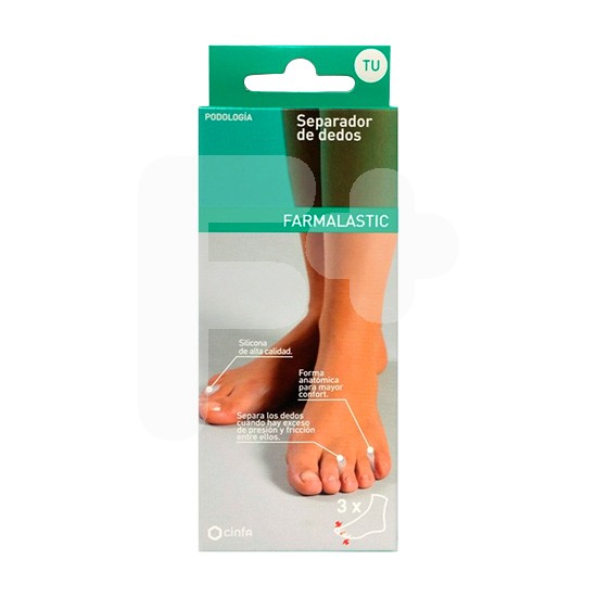 Separadedos farmalastic talla unica