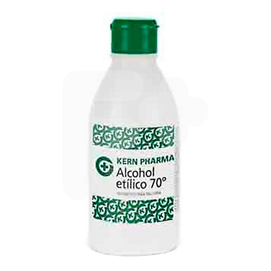 Alcohol 70º kern pharma 250 ml