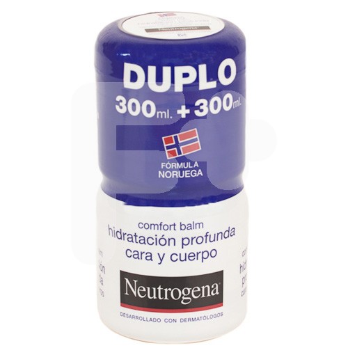 Neutrogena Comfort bálsamo hidratación profunda pack 2x300ml