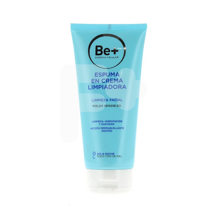 Be+ Espuma en crema limpiadora 200ml