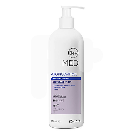 BE+ GEL DE BAÑO SIN JABON 400 ML