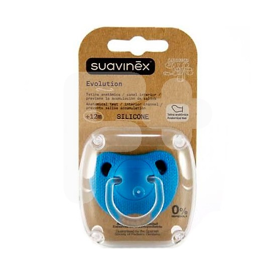 Suavinex Chupete evolution silicona +18M
