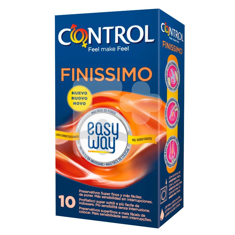 Control preservativo finisimo easyway 10und