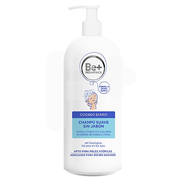 Be+ Pediatrics Champú sin jabón 300ml