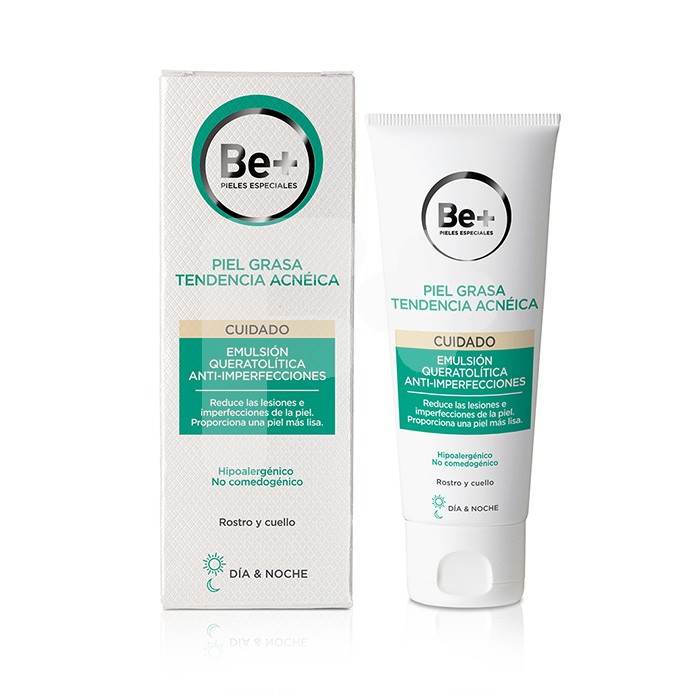 Be+ emulsion queratolitica p/grasa 40ml