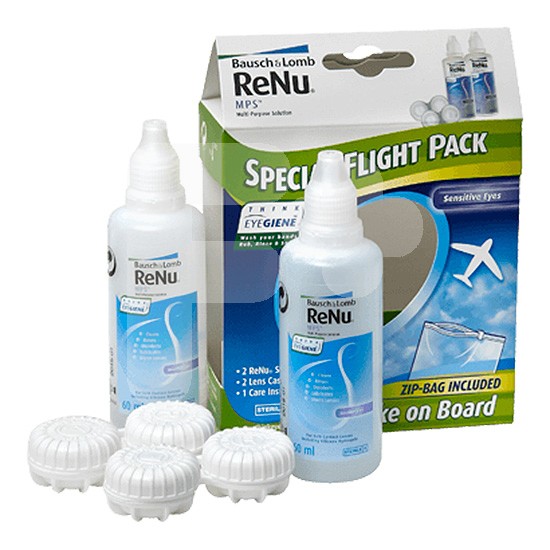 Renu pack viaje 2x60ml + bolsa avión