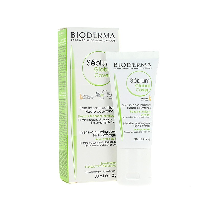 Bioderma Sebium global cover crema color 30ml