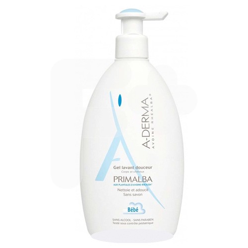 Aderma primalba gel limpiador suave bebe 500m