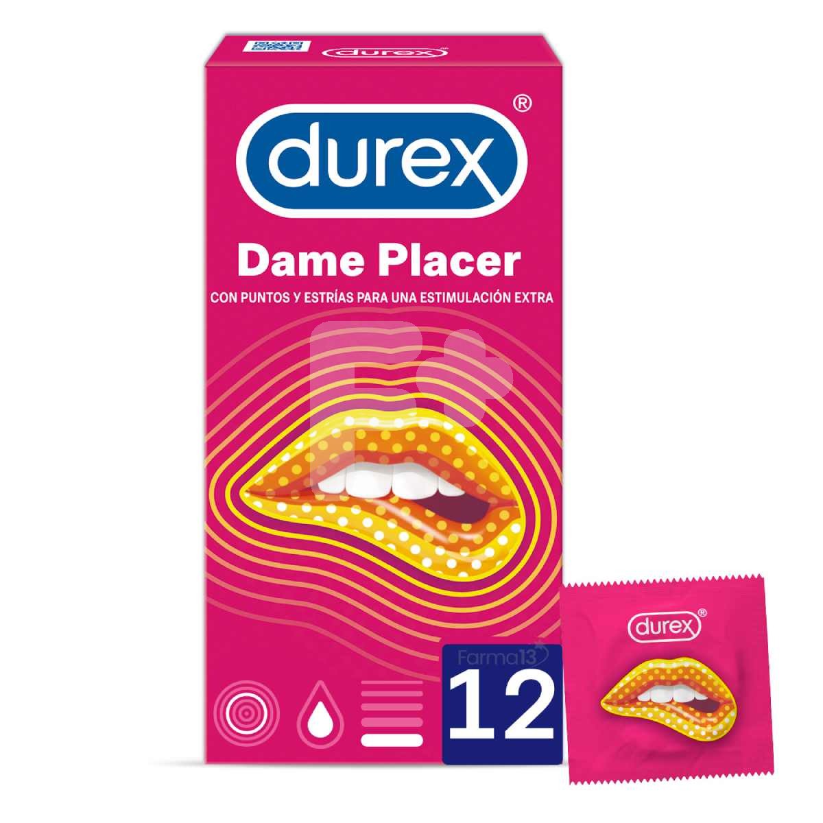 Durex preservativo pleasuremax 12uds