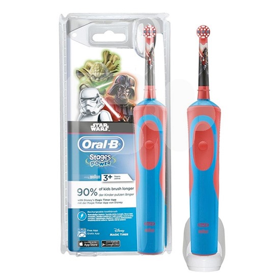 OralB cepillo eléctrico vitality stages star wars