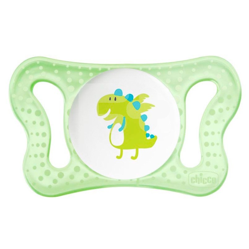 Chicco Chupete micro silicona azul 0-2 meses 2 uds