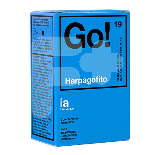 Interapothek go! (harpagofito) 30 cápsulas