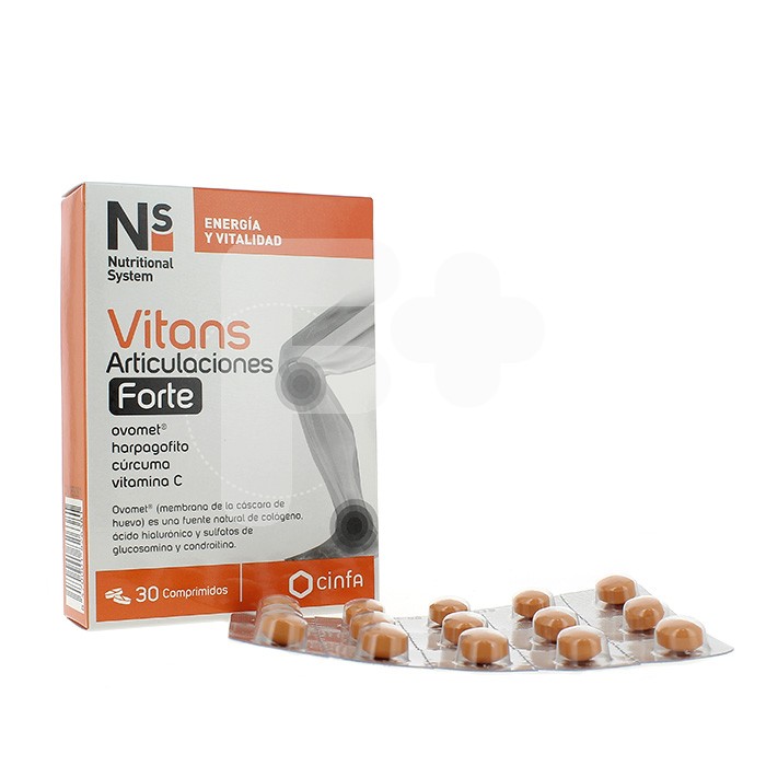 N+S VITANS ARTICULACIONES FORTE 30 COMP