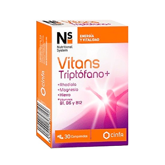 N+S vitans triptofano 30 comprimidos