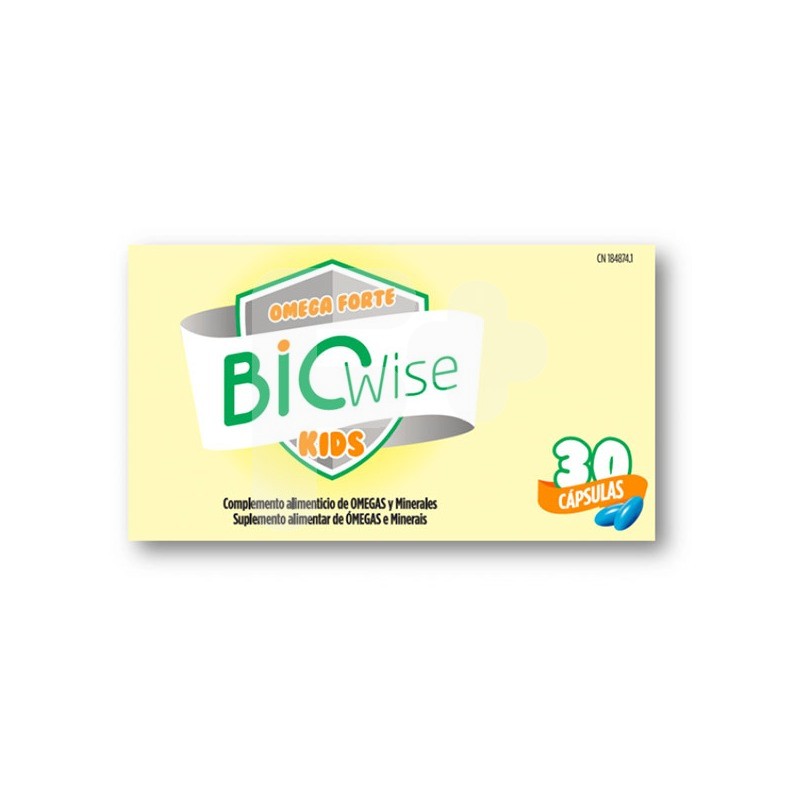 Omega forte masticable kids 30 cápsulas masticables