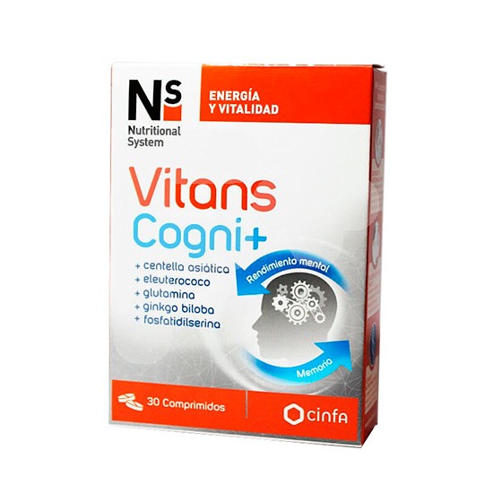 N+S Vitans Cogni+ 30 comprimidos