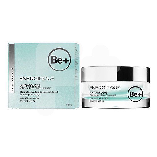 Be+ energifique crema reestructurante pieles normales y mixtas 50 ml