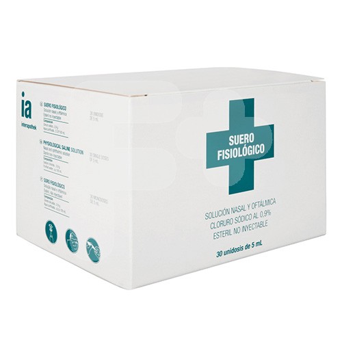 Interapothek suero fisiológico 30monodosis