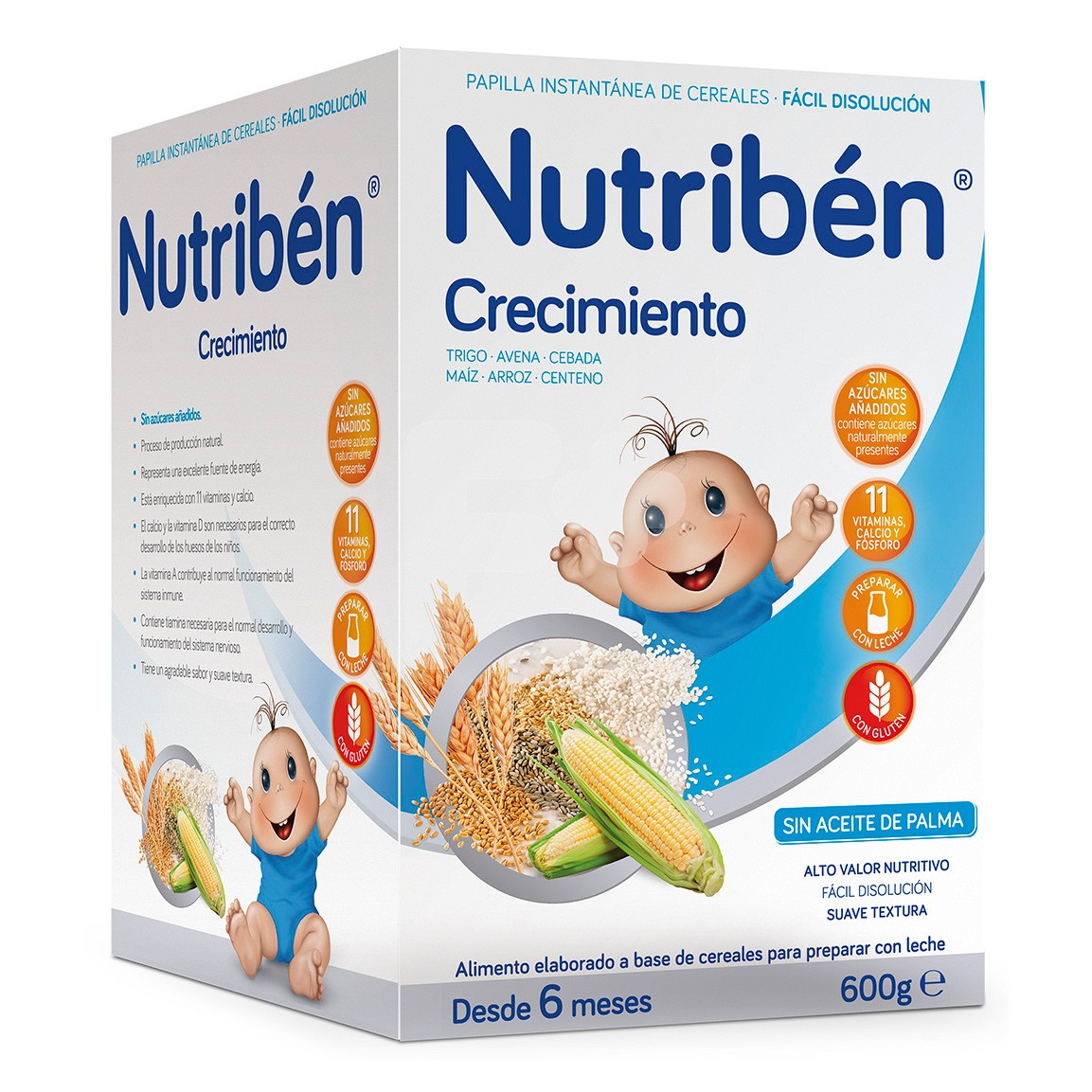 Nutribén Crecimiento cereales 600gr