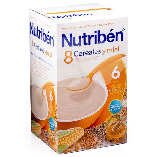 Nutribén 8 cereales miel 600gr