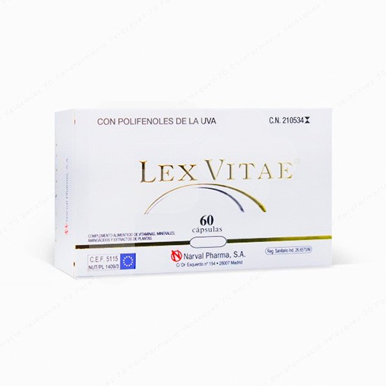 Lex vitae 60 capsulas