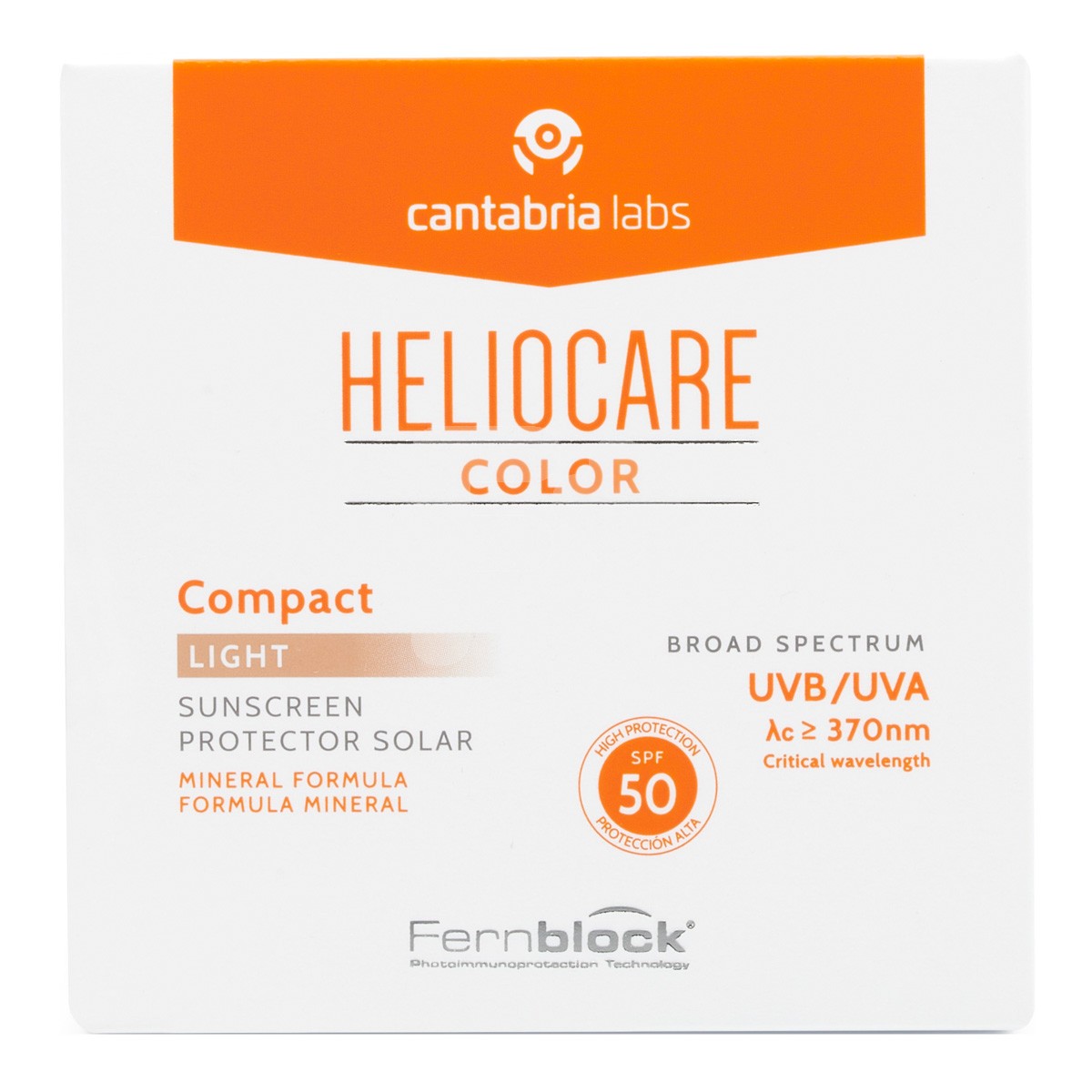 Heliocare compacto color light SPF50 10g