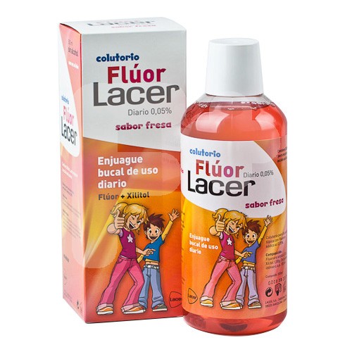 Lacer Colutorio Fluor Fresa 0,05 500ml