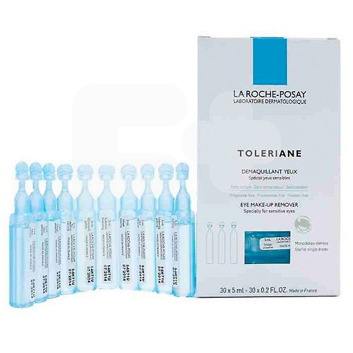 La Roche Posay Toleriane desmaquillante ojos 30uds