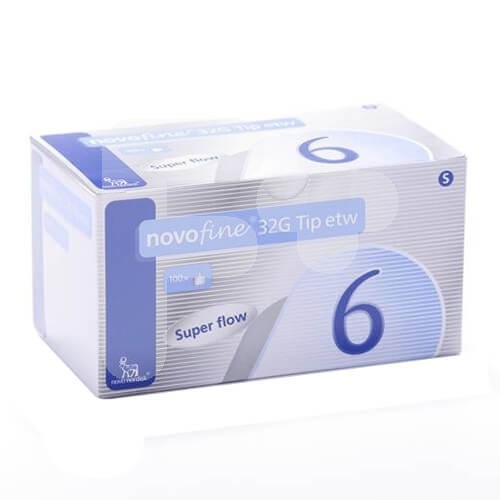 Novofine agujas 32G 32G 0,23/0,25X6MM 100u