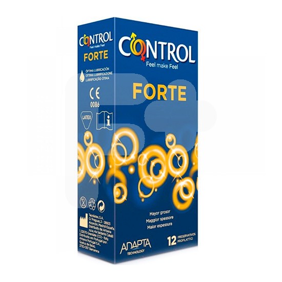 Preservativo control adapta forte 12uds