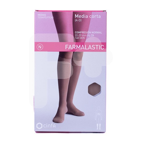 MEDIA FARMALASTIC CERRA CORTA NORMAL MED
