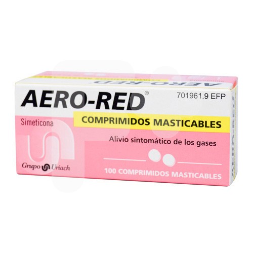 Aero Red 40mg 100 comprimidos mastsicables