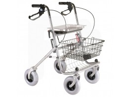 ANDADOR ROLLATOR 4RUE+FRENO-ASIENT AD100