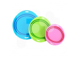 Beco travel bowl m rosa