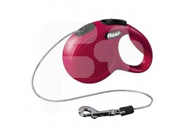Flexi new classic cordon xs,3 m 8 k rojo