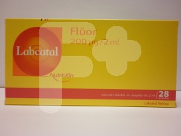LABCATAL  6 FLUOR 28 AMPOLLAS