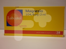 LABCATAL  9 MAGNESIO 28 AMPOLLAS