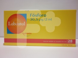 LABCATAL 15 FOSFORO 28 AMPOLLAS