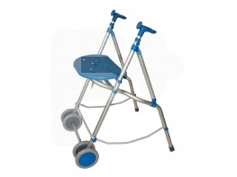ANDADOR RUEDAS C/ASIENTO COL AZUL ARA-C