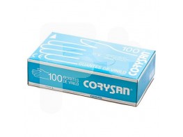 GUANTES CORYSAN VINILO T/G 100 UND.