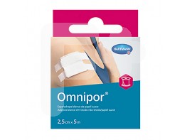 Omnipor esparadrapo papel 5mx2,5cm