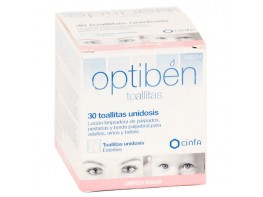 OPTIBEN TOALLITAS OCULARES 30 UDS